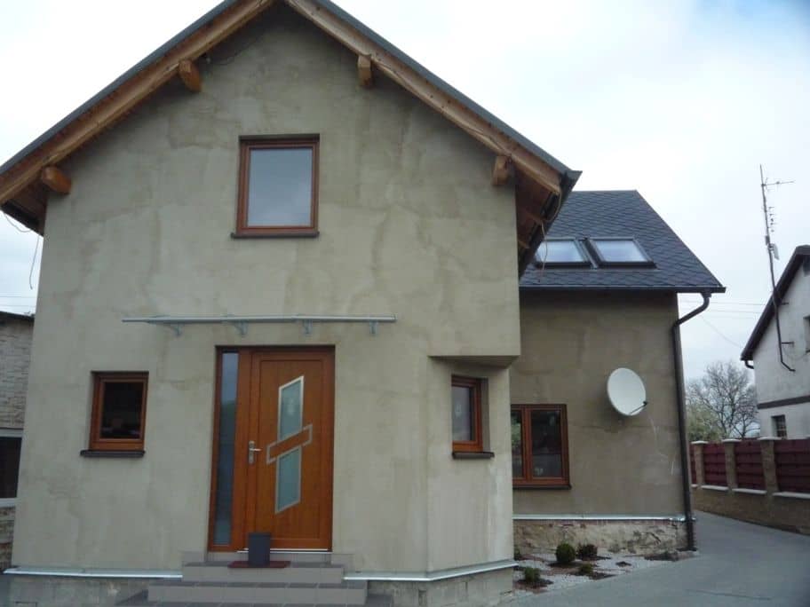 Rodinný dům před návrhem fasády