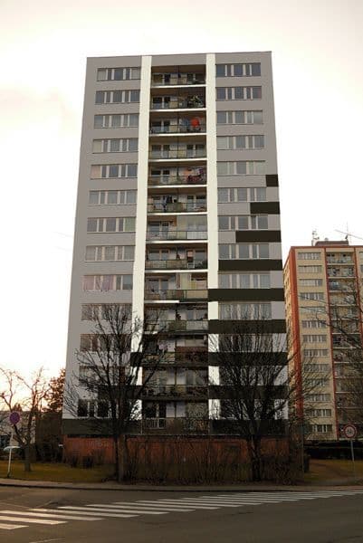 Návrh revitalizace fasády - varianta 7